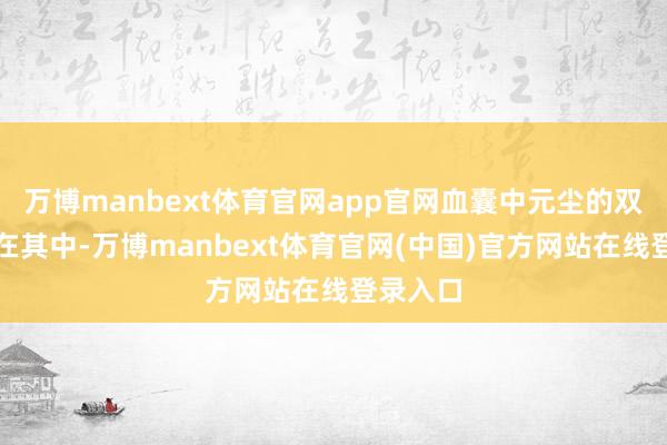 万博manbext体育官网app官网血囊中元尘的双指还插在其中-万博manbext体育官网(中国)官方网站在线登录入口