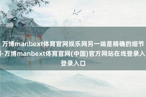 万博manbext体育官网娱乐网另一端是精确的细节刷-万博manbext体育官网(中国)官方网站在线登录入口